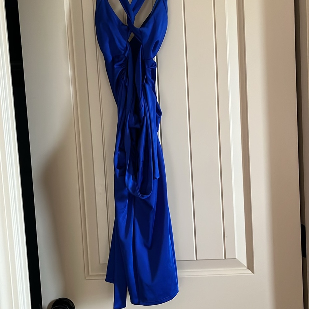 blue homecoming dress size 0 - Picture 3 of 4